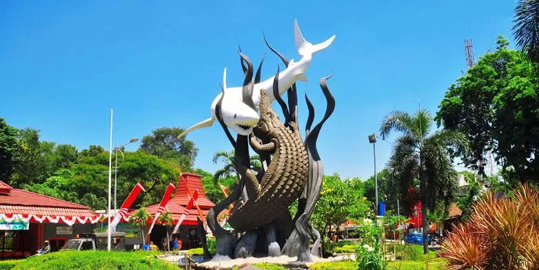 Pemandangan kota Surabaya